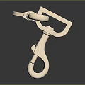 Shiny Golden Jewelry Pendant With Hook Clasp And Polished Metal Design