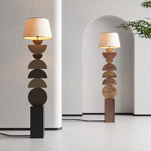 Quiet Wind Floor Lamp 3d model