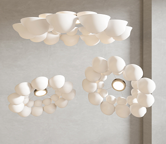 modern ceiling lamp 3d model