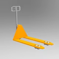 Yellow Manual Hydraulic Pallet Truck For Industrial Material Handling Equipment