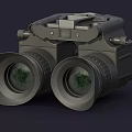Telescope NVG Telescope Night Vision Military Telescope Night Vision Binoculars Low Face Number Low Model Simple Model Game Video Level Ultra Realistic 3d model