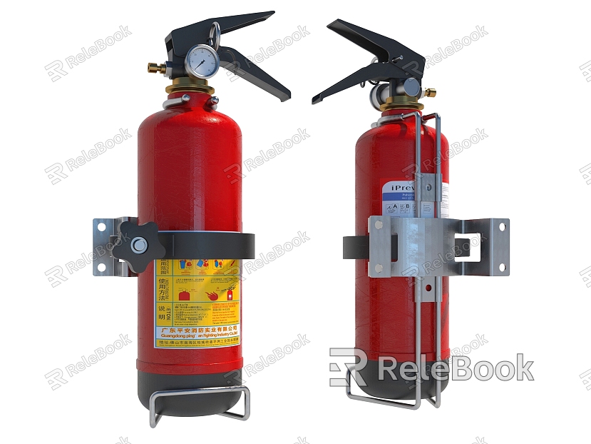 Modern fire extinguisher model