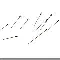 Ancient Metal Arrows With Sharp Points Arranged In Scattered Pattern As Traditional Weapon