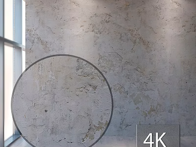 Modern Circular Decorative Component With Textured Wall Design And 4K Quality 3d model