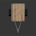 Trailer trailer trailer truck rear hanging 3d model