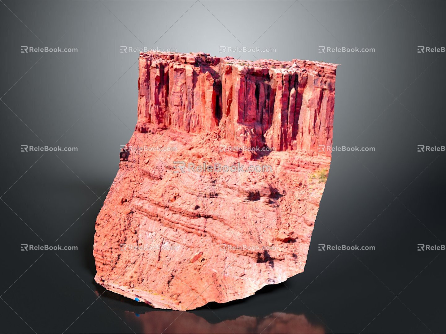 Cliff Cartoon Cliff Animation Cliff Cliff Cliff Cliff Stone Stone Stone Appreciation Stone 3d model