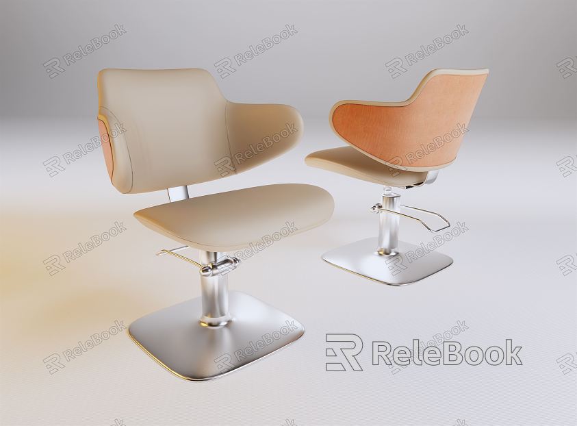 Modern Barber Chair model