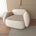 Chair Seat Sofa Single Sofa Casual Sofa 3d model