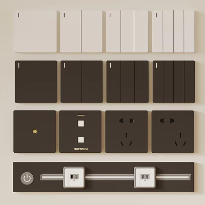 Switch Panel 3d models
