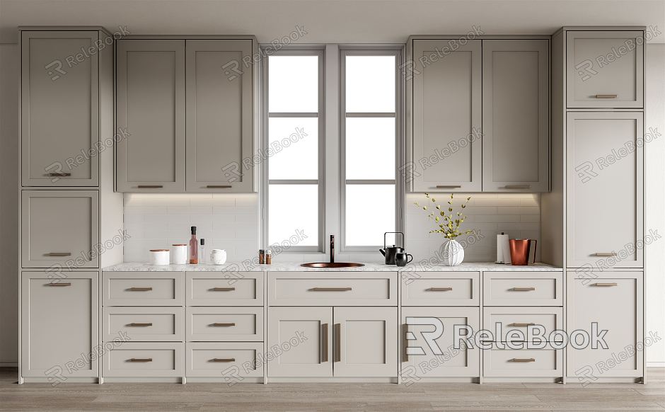 Jane European Cabinet Kitchen Cabinet model