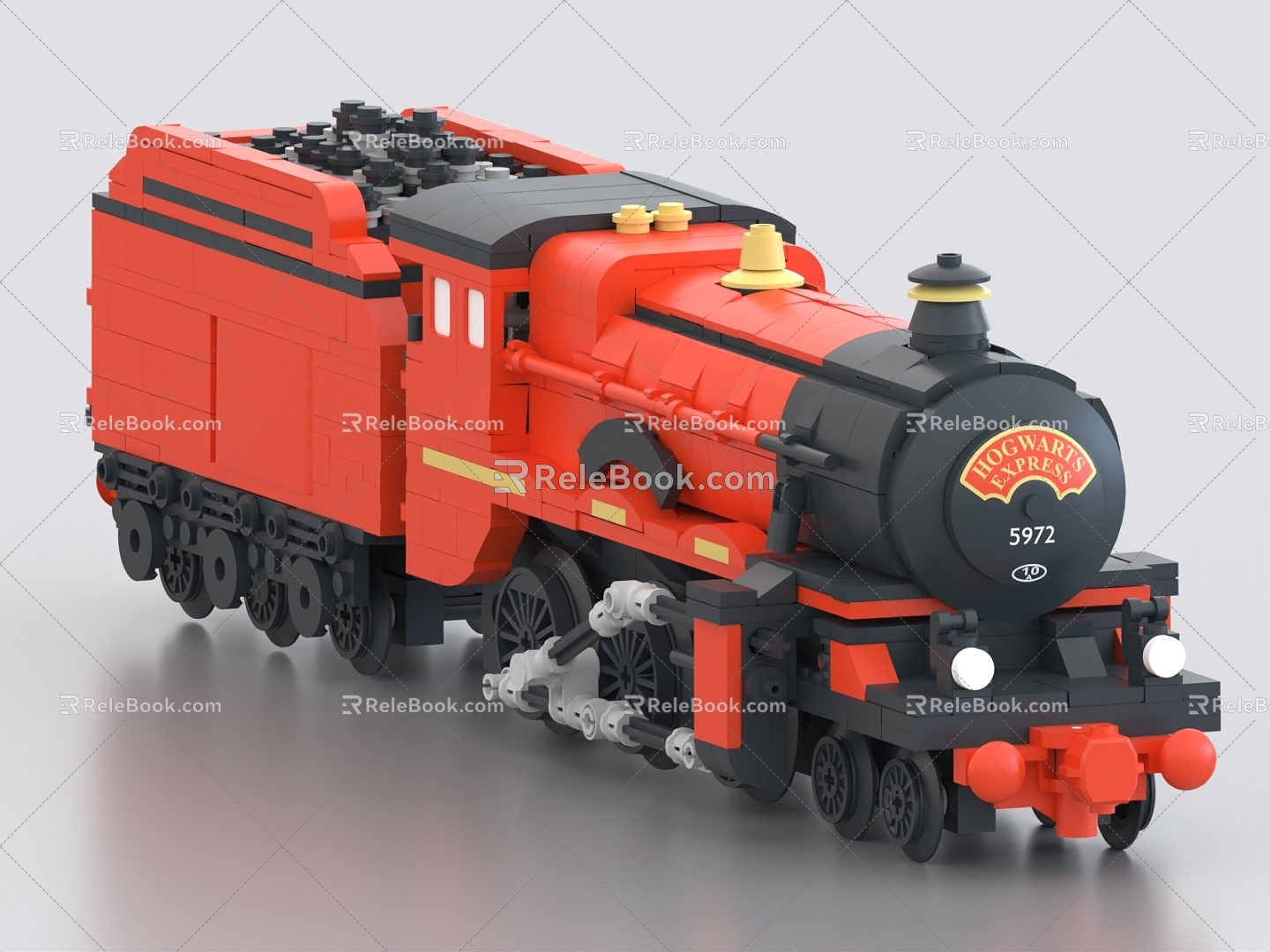 toy train electric train lego toy lego train building blocks train 3d model