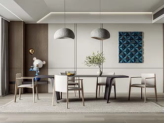 Modern Restaurant 3d model