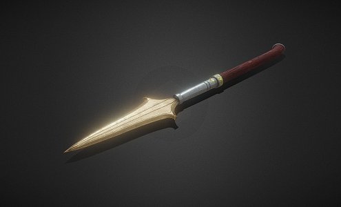 Spartan Tsar Leonid's Spear 3d model