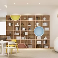 Modern School Learning Space With Wooden Walls Stepped Seating And Open Bookshelves