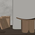 Stool 3d model