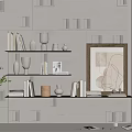Modern ornaments combination ornaments 3d model