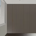 Sleek Modern Wardrobe Doors With Light Wooden Surface And Gold Handle Design