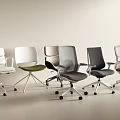 Modern Office Chair with Multiple Styles Different Colors Mesh Design and Rolling Casters