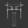 Multifunctional Power Rack With Adjustable J-Hooks And Weight Plate Storage Sturdy Metal Frame