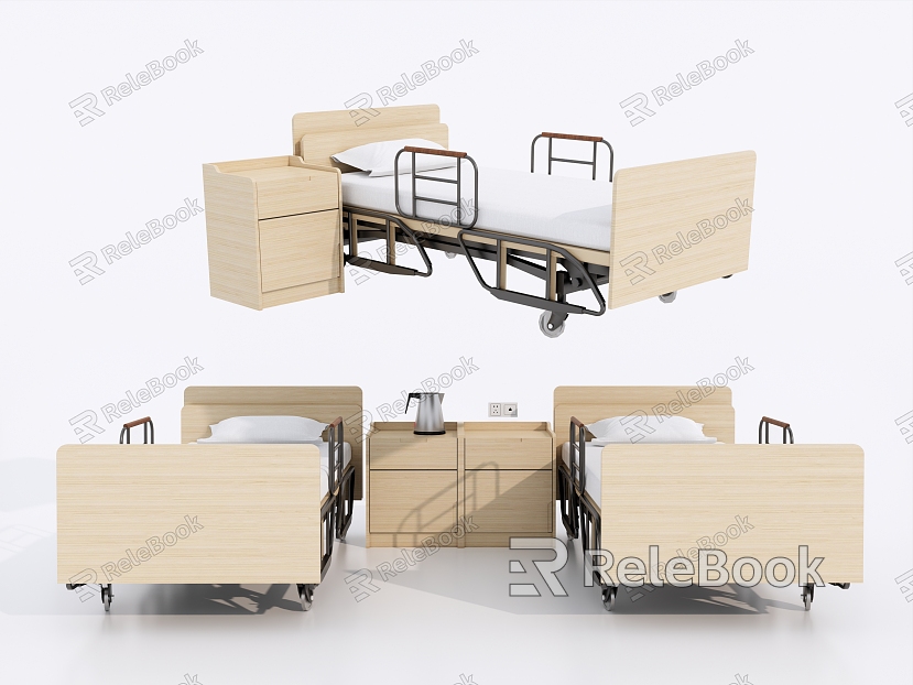 Modern Hospital Bed Single Bed model