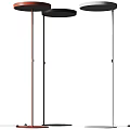 Metal floor lamp 3d model