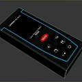 Greenwave SW60 Laser Distance Meter with Black Body Blue Border Screen and Red Function Button