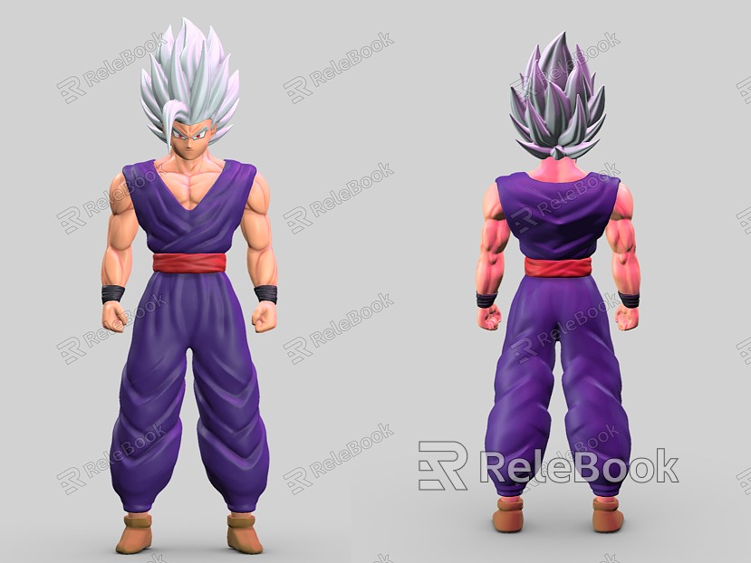 Naruto blood anime Monkey King game model