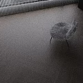 Herringbone Pattern Wooden Flooring In Modern Interior With Furry Chair And Natural Light