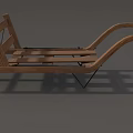 Vintage Wooden Horse Carriage Design With Spoked Wheels And Wooden Planks Structure