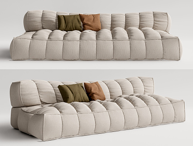 Modern Multiplayer Sofa 3d model