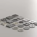 Various Stainless Steel Floor Drains With Square Round Shapes And Grate Designs