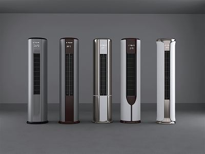 modern air conditioning 3d model