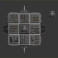 Geometry Science Fiction Rubik's Cube Energy Ball Geometry Sacred Geometry Modeling 3d model