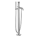 Modern Chrome Shower System With Handheld Sprayer Fixed Head And Adjustable Settings 3d model