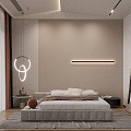 Modern Bedroom 3d model