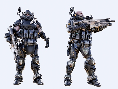 Modern Biochemical Warrior model