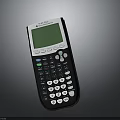 Black Electronic Calculator with Green Display Screen and User Friendly Keypad for Daily Calculations