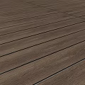 Natural Brown Wood Flooring With Smooth Plank And Classic Grain Pattern 3d model
