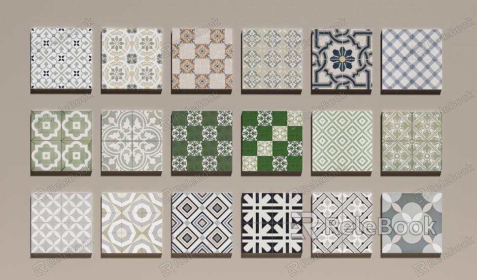 Patchwork Tile model