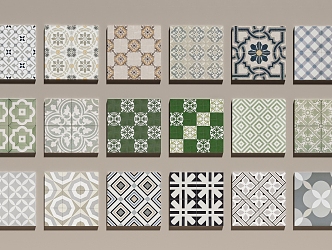 Patchwork Tile 3d model