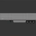 Refrigerated Semi Trailer With Insulated Cargo Body And Efficient Cooling System For Transport
