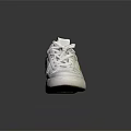 Stylish Modern White Sneakers With Gold Accents And Sleek Design Details