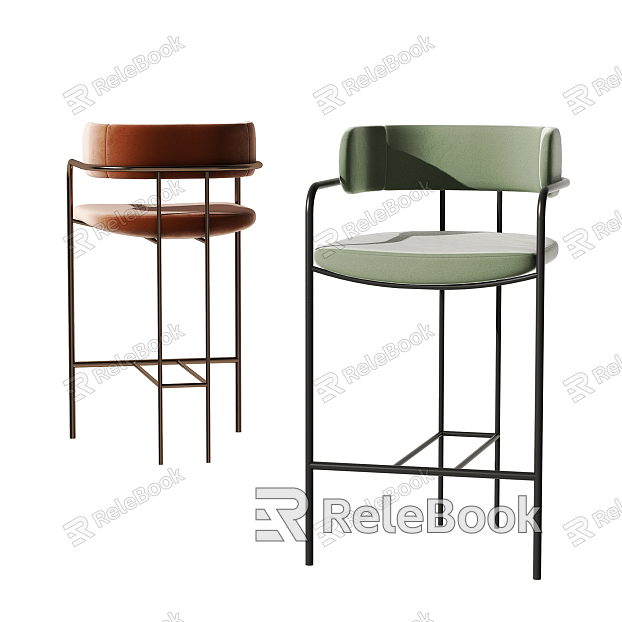 Modern Bar Chair model