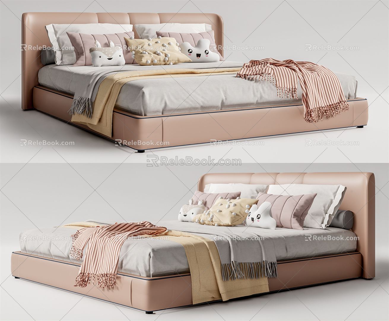 Modern Children's Bed 3d model