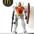 Modern Handheld McDonald's Joint Gundam Yuanzu Handheld 3d model