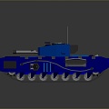 Sci-fi Tank Cartoon Tank Sci-fi Vehicle Sci-fi Vehicle World of Tanks Tank War Anime Tank 3d model