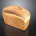 Fresh Baked Loaf of Bread With Golden Crust and Soft Texture