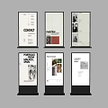 Modern Brochure Designs Featuring Portfolio Layout Contact Page And 3d model
