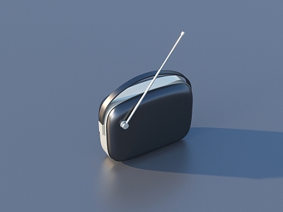 Small radio appliances 3d model