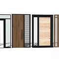 Various Modern Entry Doors With Wooden Glass And Contemporary Design Features